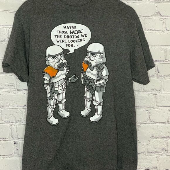 Star Wars Stormtrooper Tshirt Sz L. - Picture 1 of 3